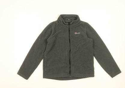 Berghaus Boys Grey Full Zip Fleece Jacket 11-12 Years Outdoor Casual