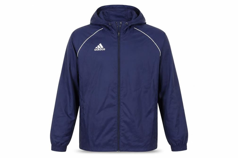 Mens UK Size S adidas Blue Windbreaker Coat