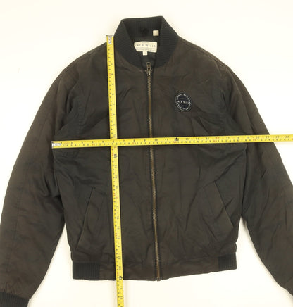 Mens UK Size S Jack Wills Black Bomber Jacket