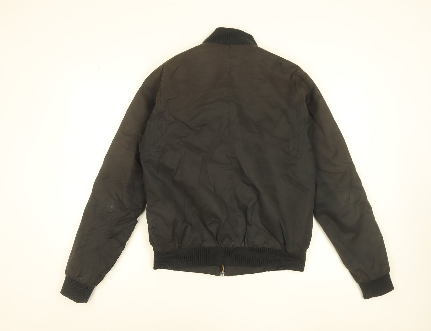 Mens UK Size S Jack Wills Black Bomber Jacket