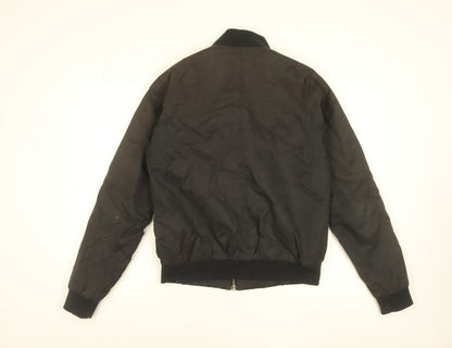 Mens UK Size S Jack Wills Black Bomber Jacket