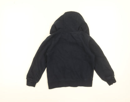 SoulCal Boys Blue Full Zip Fleece Hoodie 7-8 Years Hooded Sweatshirt