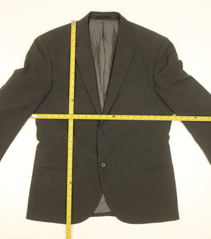 Next Men's Grey 40 Regular Fit Blazer Jacket