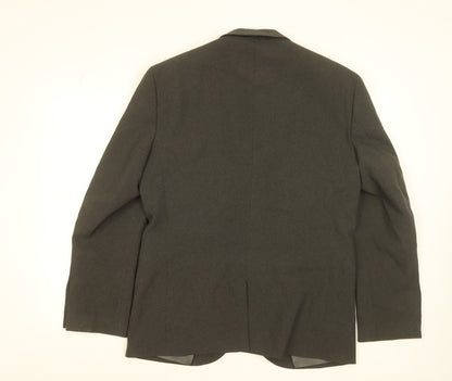 Next Men's Grey 40 Regular Fit Blazer Jacket