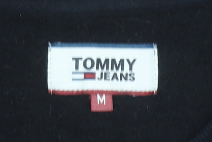 Tommy Jeans Men’s Black Crew Neck Pullover Sweatshirt Size M