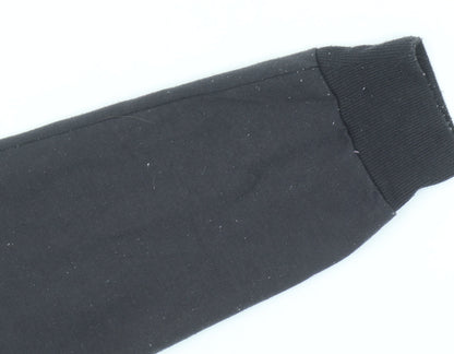 DKNY Women's Pink Colourblock 1/2 Zip Hoodie Size S