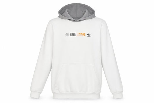 Boys UK Size 13-14 Years adidas White Pullover Hoodie