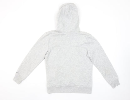 LA Gear Womens Grey Pullover Hoodie Size 6 Classic Fit