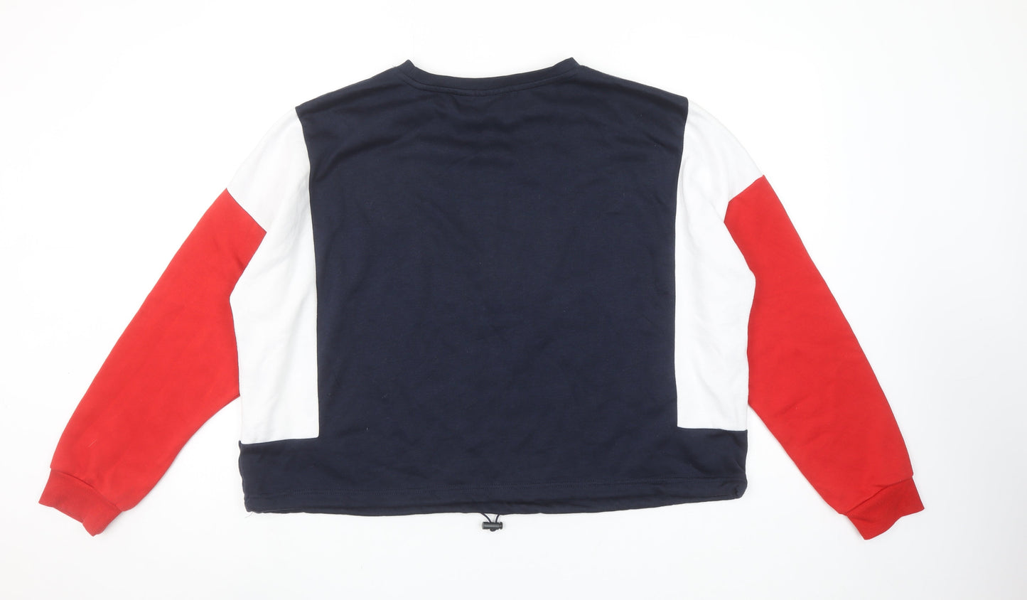 Primark Friends Navy Red Colourblock Women's XL Pullover Sweatshirt