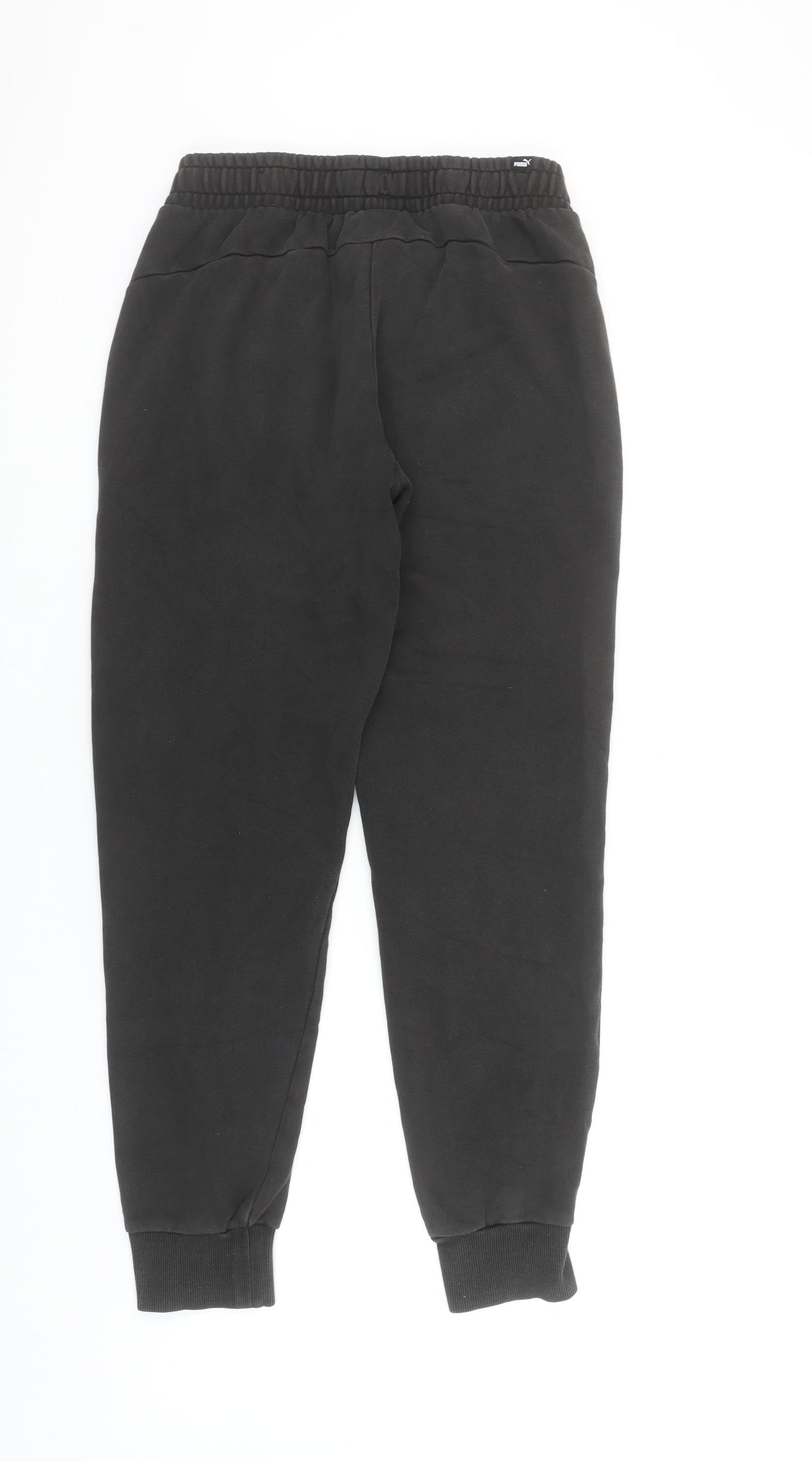 Puma Men's Black Medium Jogger Sweatpants with Pockets