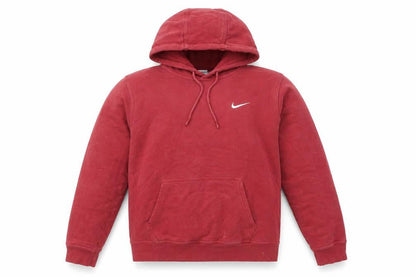 Mens UK Size M Nike Red Pullover Hoodie