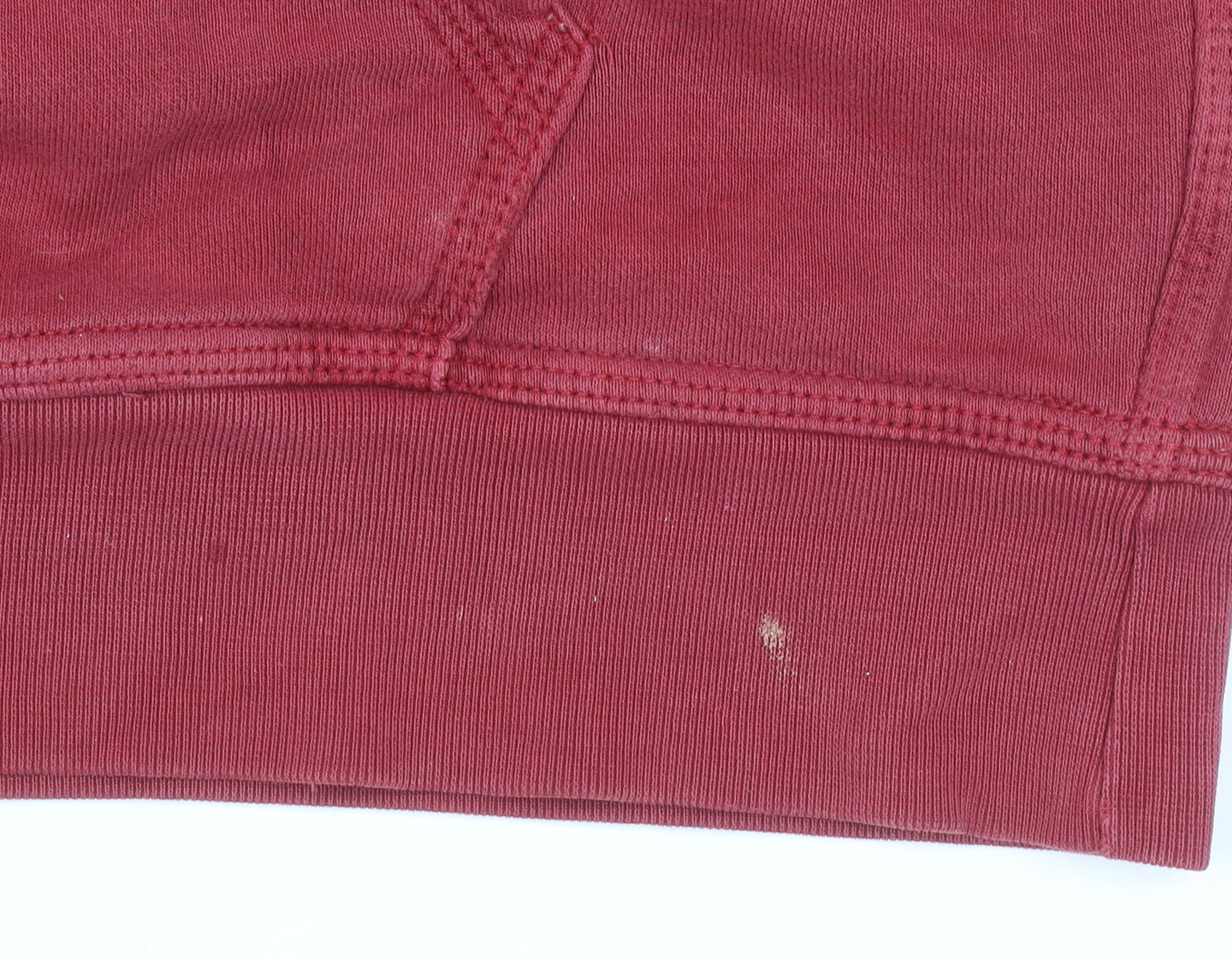Mens UK Size M Nike Red Pullover Hoodie