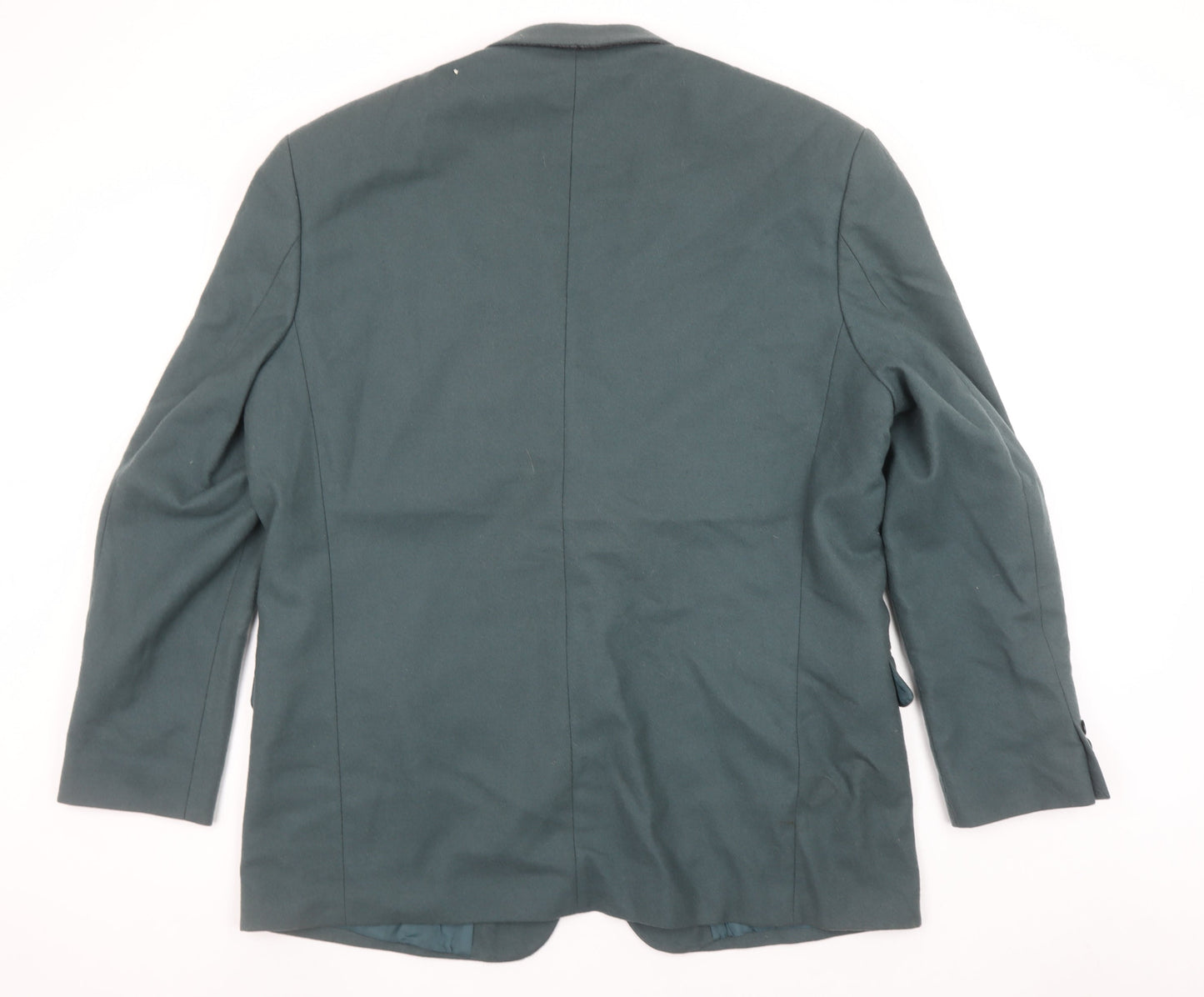 Savoy Taylors Guild Men's Green Wool Cashmere 46R Blazer