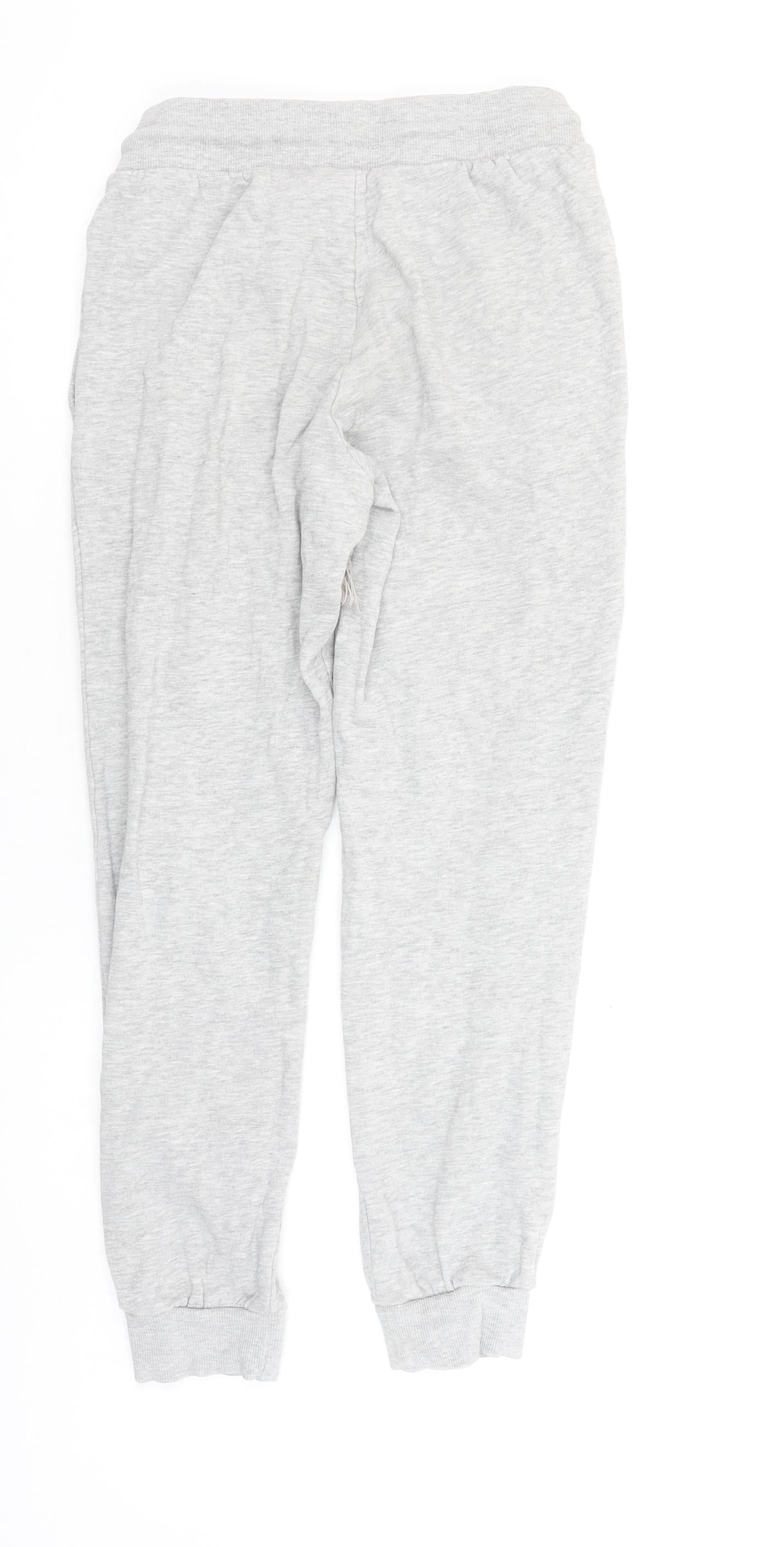 Jack & Jones Mens Grey Joggers XS Regular Fit Cotton Blend