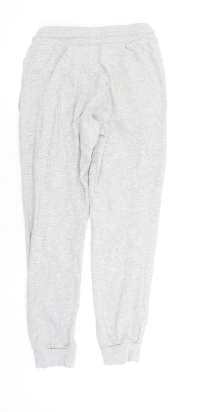 Jack & Jones Mens Grey Joggers XS Regular Fit Cotton Blend