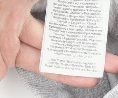 Jack & Jones Mens Grey Joggers XS Regular Fit Cotton Blend