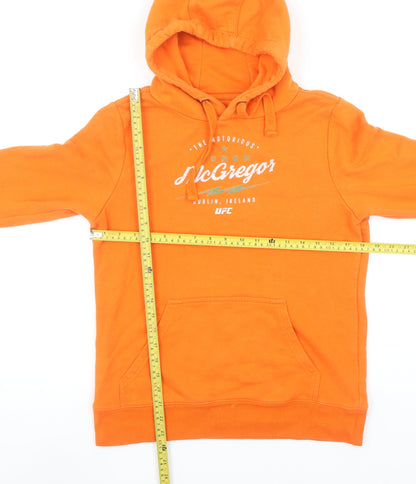Fanatics Men's Orange McGregor UFC Pullover Hoodie Size S