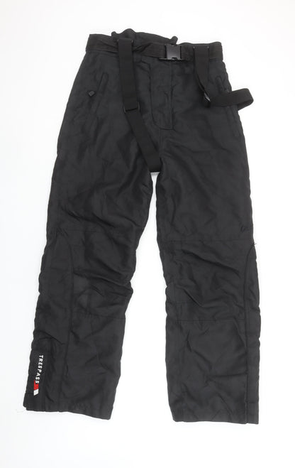 Trespass Men’s Black M Waterproof Snow Pants Windproof Ski Trousers
