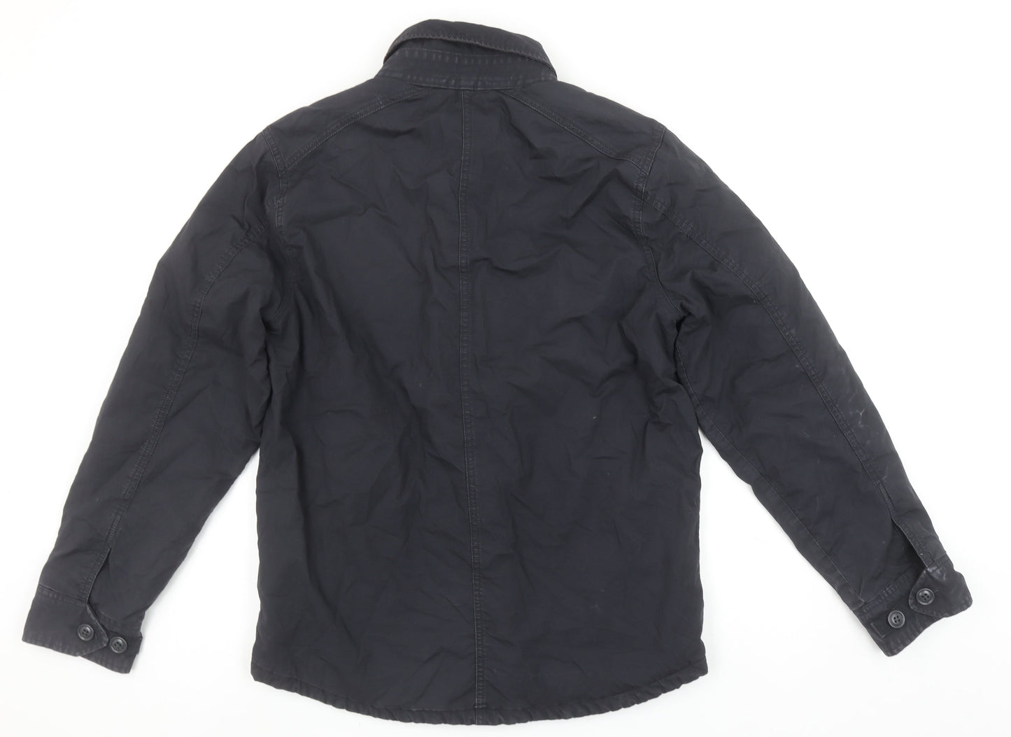 Abercrombie & Fitch Men's Black XS Lined Cotton Jacket