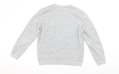 Mens UK Size M Jack Wills Grey Pullover Sweatshirt