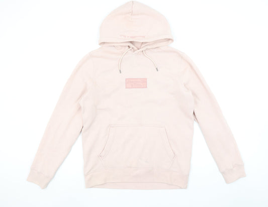 Abercrombie & Fitch Women's Beige Pullover Hoodie S Soft Fleece