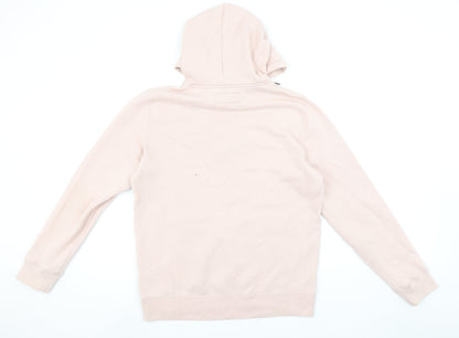 Abercrombie & Fitch Women's Beige Pullover Hoodie S Soft Fleece