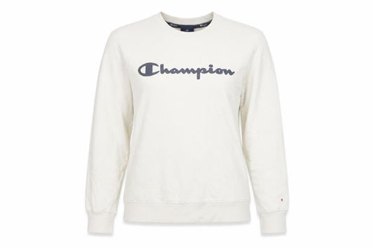 Womens UK Size L Champion Beige Pullover Sweatshirt