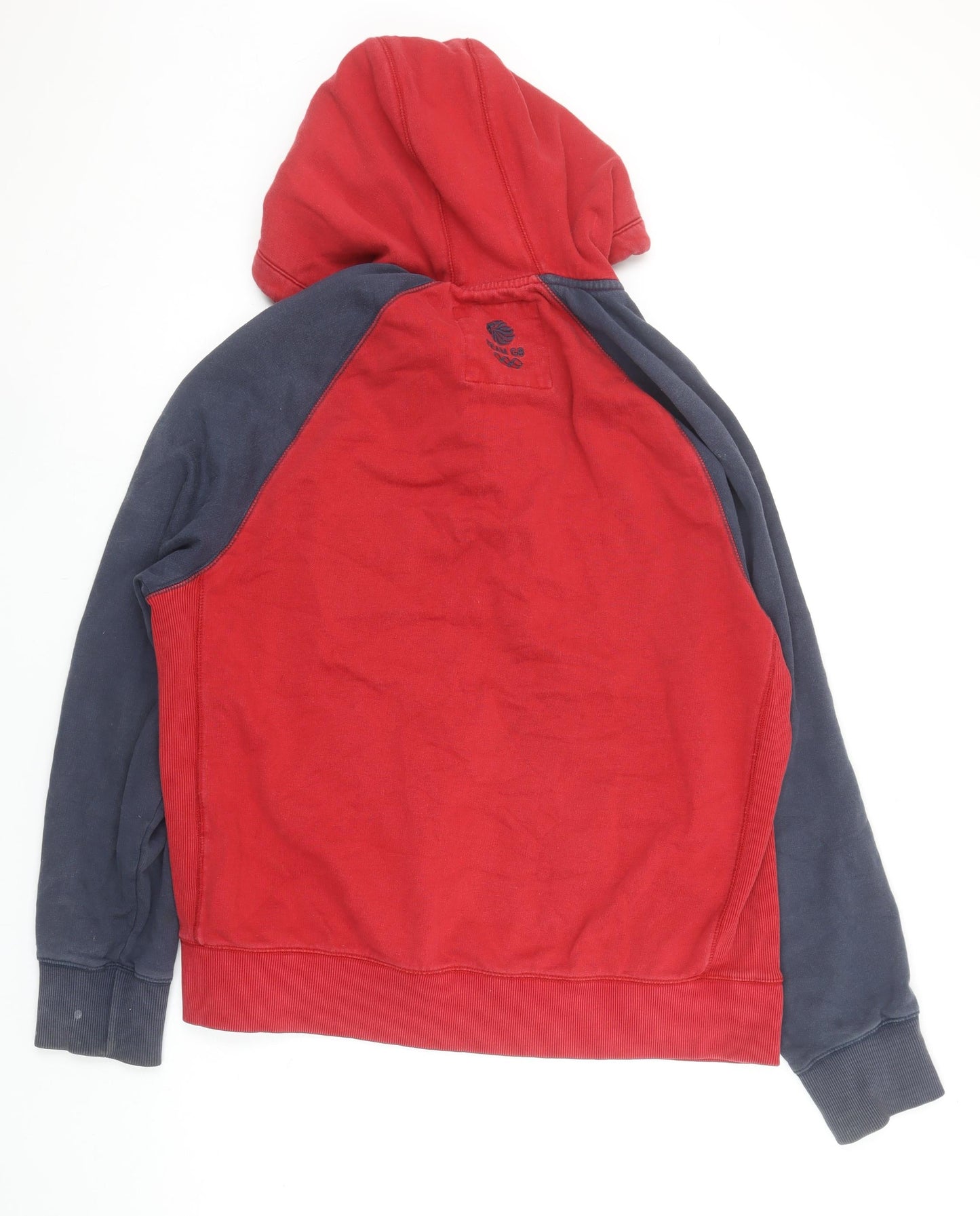 Next Team GB Red Henley Hoodie Men's Large Long Sleeve Sports Style