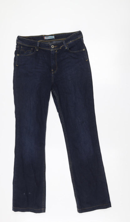 Levi's 627 Women's Blue Straight Fit Denim Jeans 30x32"