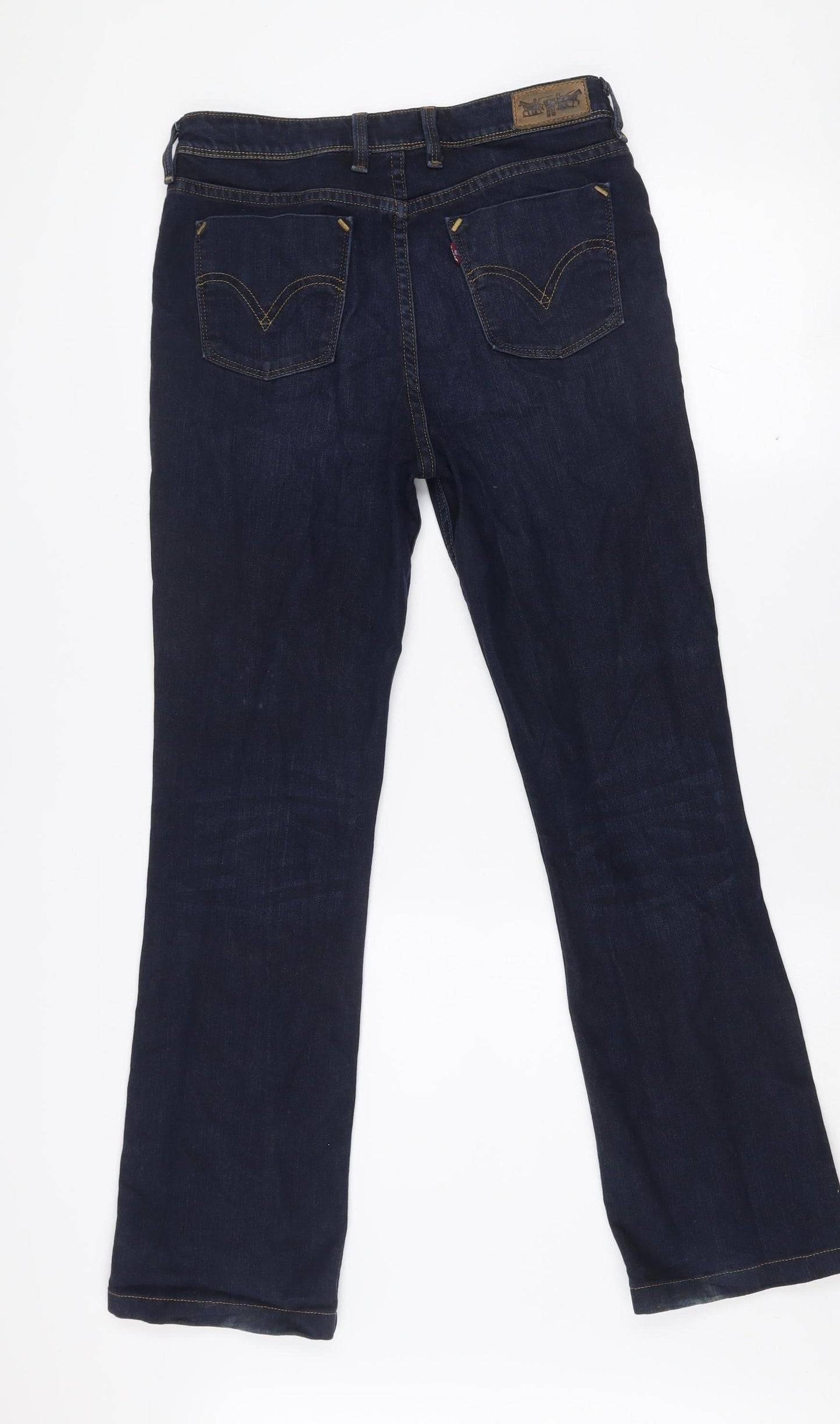 Levi's 627 Women's Blue Straight Fit Denim Jeans 30x32"