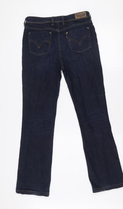 Levi's 627 Women's Blue Straight Fit Denim Jeans 30x32"