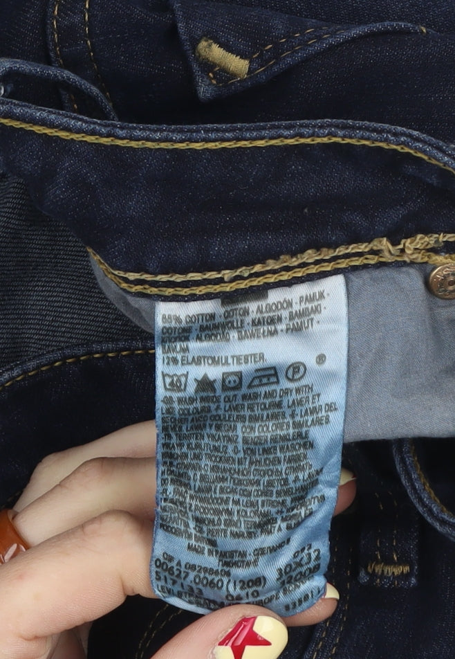 Levi's 627 Women's Blue Straight Fit Denim Jeans 30x32"