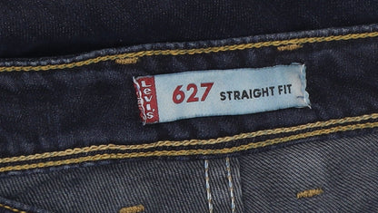 Levi's 627 Women's Blue Straight Fit Denim Jeans 30x32"