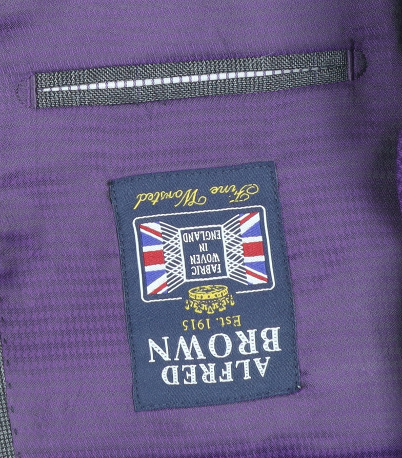 Marks and Spencer Men's Grey Wool Blazer Jacket Medium 40in Classic Fit