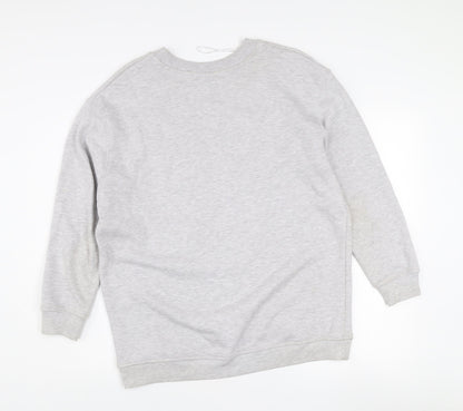 Harvard Grey Graphic Print Sweatshirt by Tu Women’s Size 10