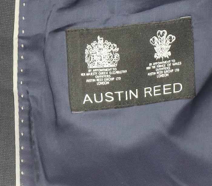 Mens UK Size 40 Austin Reed Regular Blue Suit Jacket
