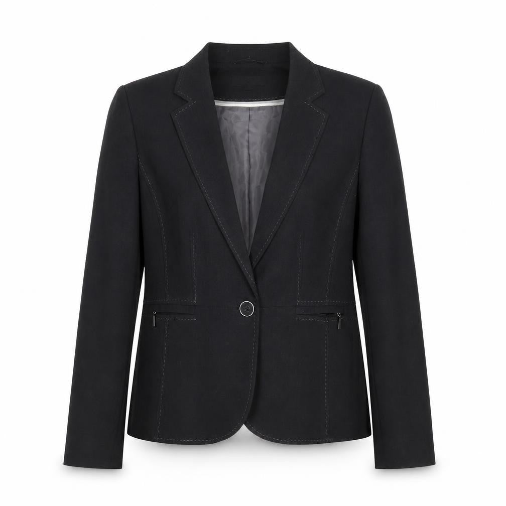 Marks and Spencer Womens Grey Size 14 Tailored Blazer Jacket