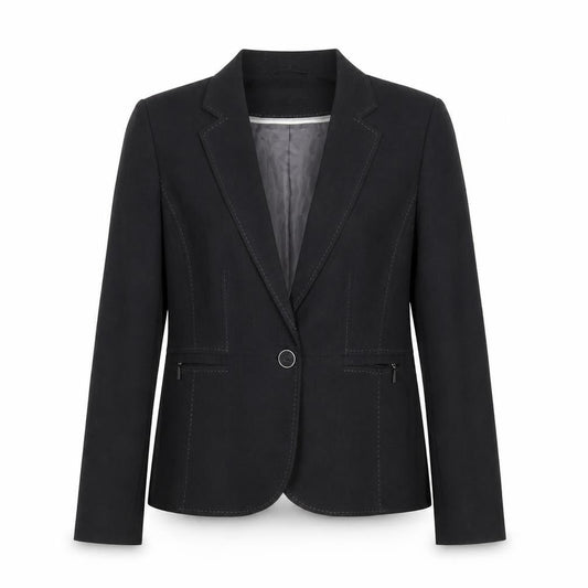 Marks and Spencer Womens Grey Size 14 Tailored Blazer Jacket