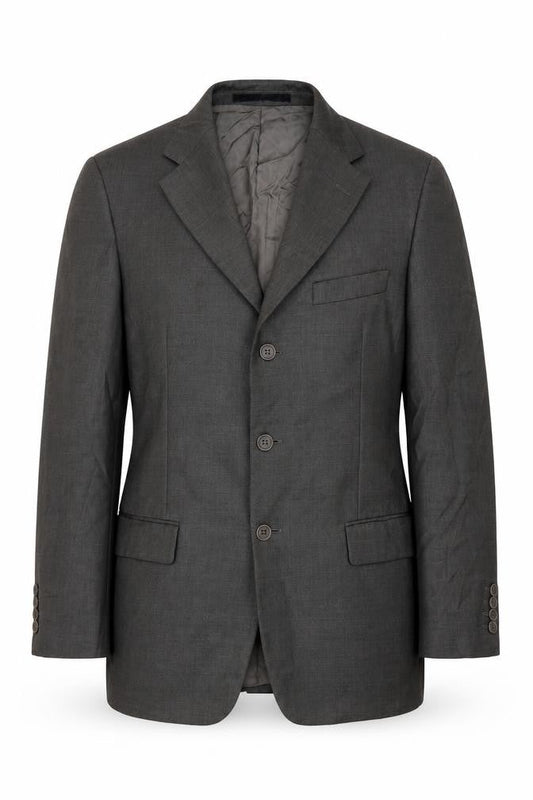 Marks and Spencer Men’s Grey Wool Blazer Jacket Medium 40in Classic Fit