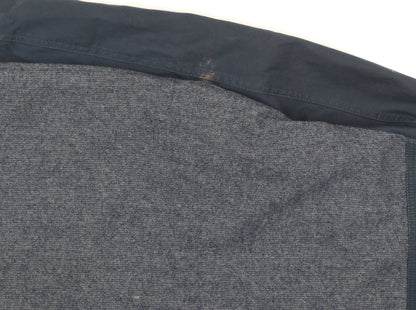 Topman Men’s Blue Hooded Parka Jacket L Cotton Blend