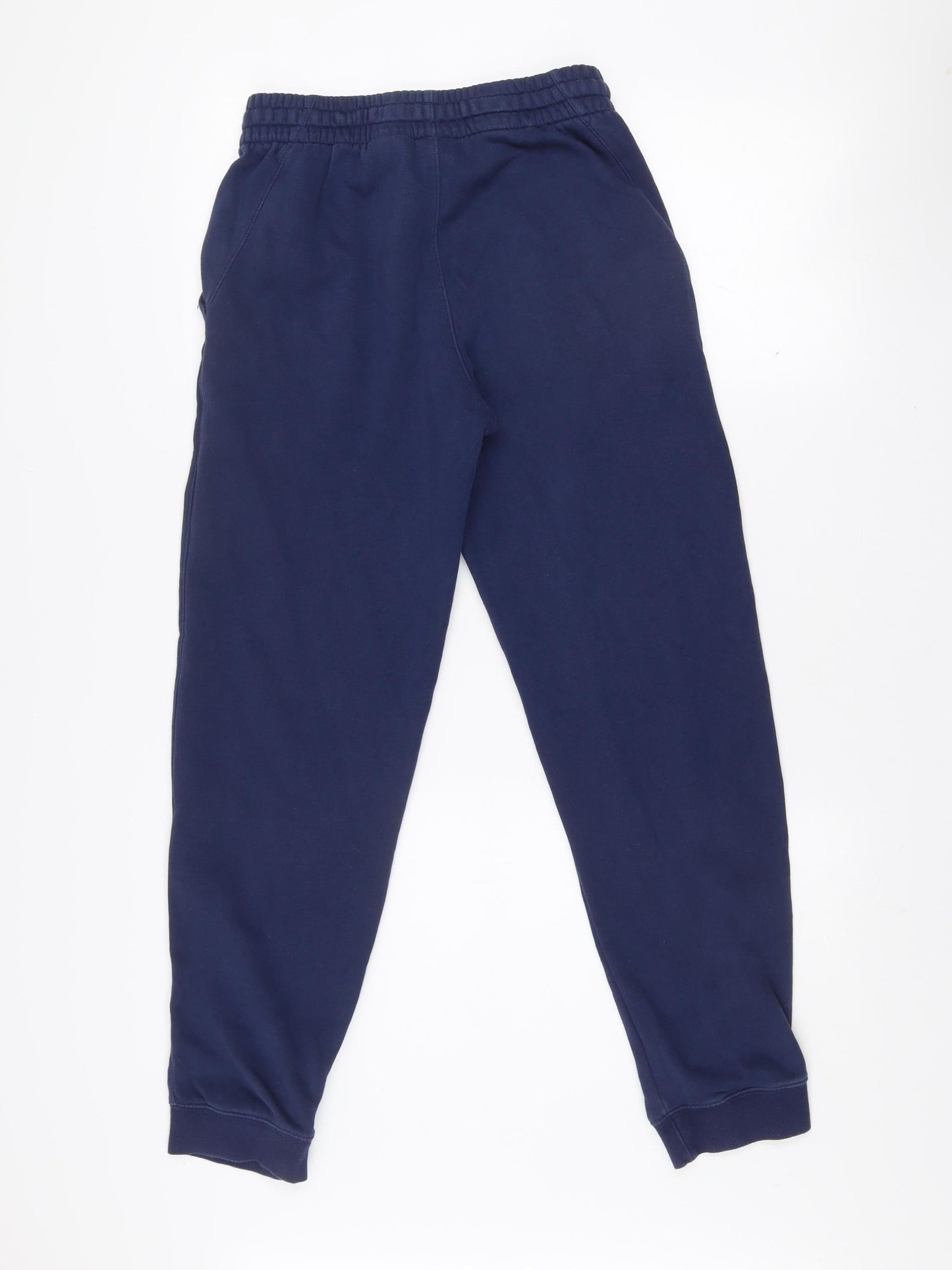 Nike Men Blue XL Fleece Jogger Sweatpants Tapered Fit Activewear