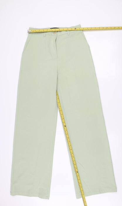 Motel Women’s Green XS Straight Leg Stretch Trousers