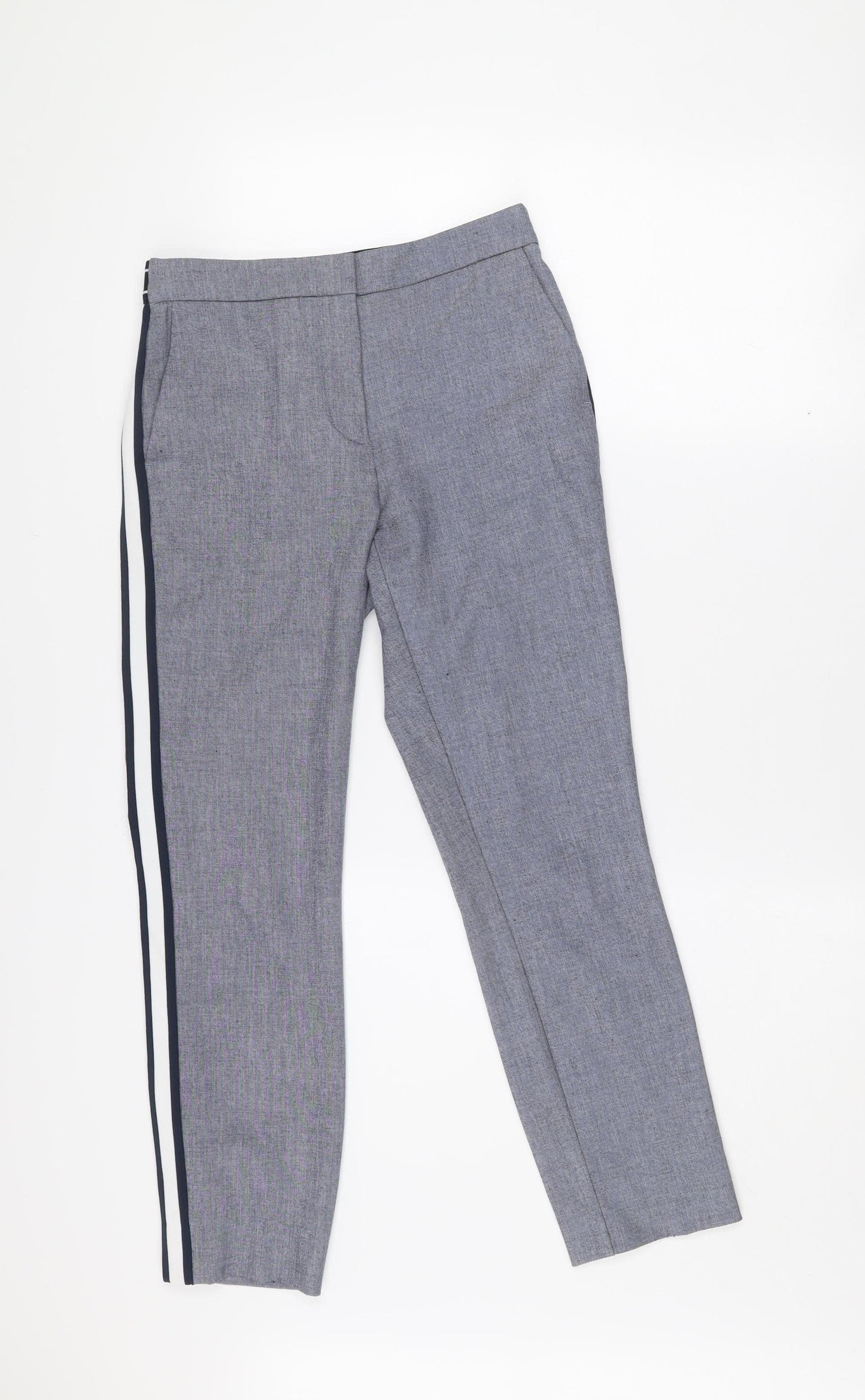 ZARA BASIC Women's Grey Slim Fit Jogger Trousers Size S