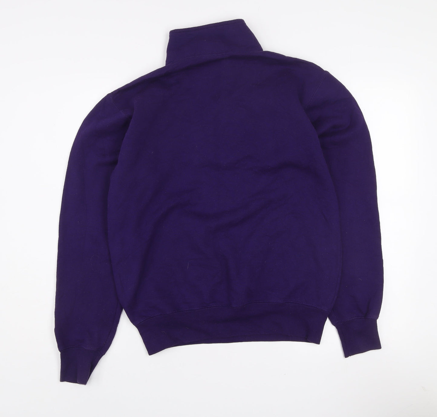 Champion Women's Purple Clemson Fleece 1/4 Zip Sweatshirt Size S