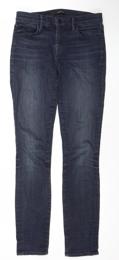J Brand Womens Blue Skinny Stretch Jeans Size 26 Slim Fit