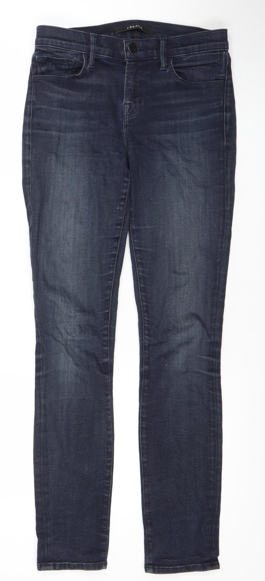 J Brand Womens Blue Skinny Stretch Jeans Size 26 Slim Fit