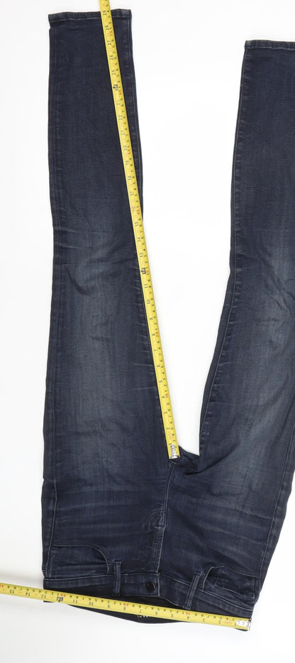 J Brand Womens Blue Skinny Stretch Jeans Size 26 Slim Fit