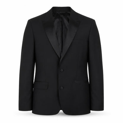 Mens UK Size 38 ASOS DESIGN Regular Black Suit Jacket
