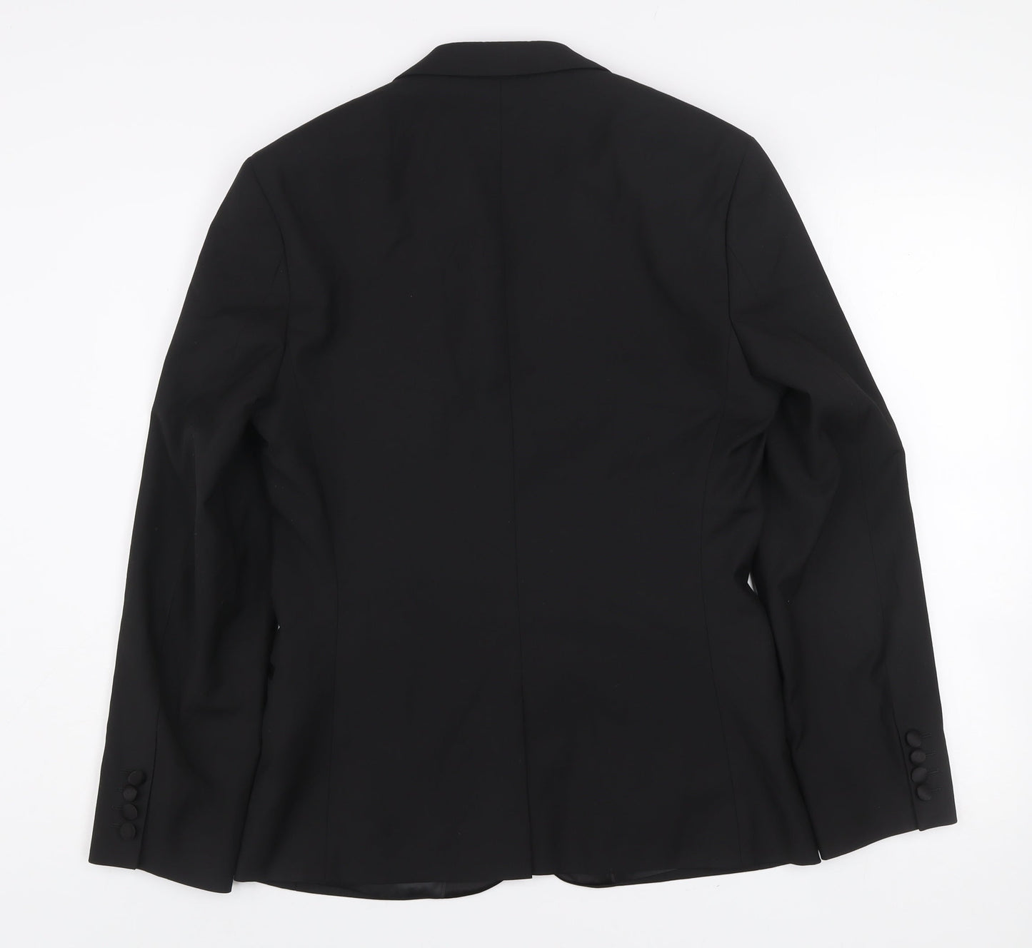 Mens UK Size 38 ASOS DESIGN Regular Black Suit Jacket