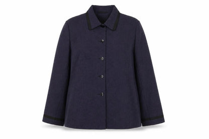 Slimma Womens Navy Blue Size 18 Classic Suit Jacket Polyester Lined